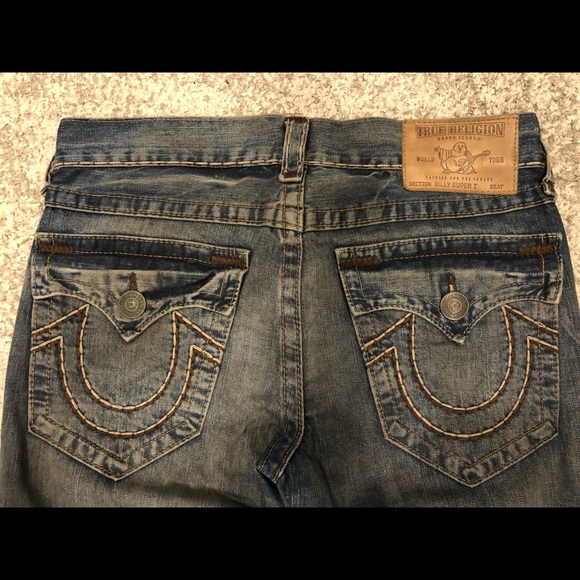 Authentic True Religion “Billy” Super-T Denim - Picture 2 of 5